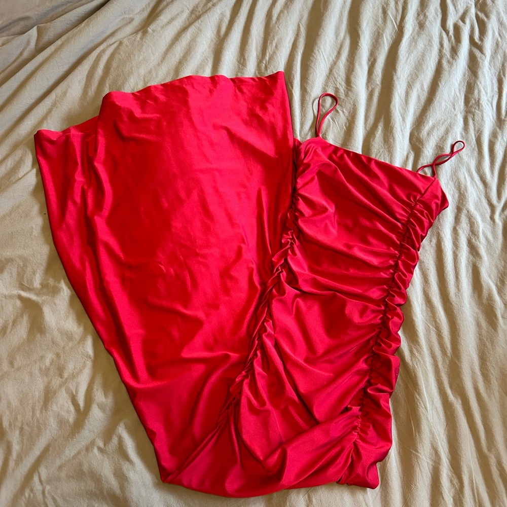 Lovely Day Vibrant Red Dress
